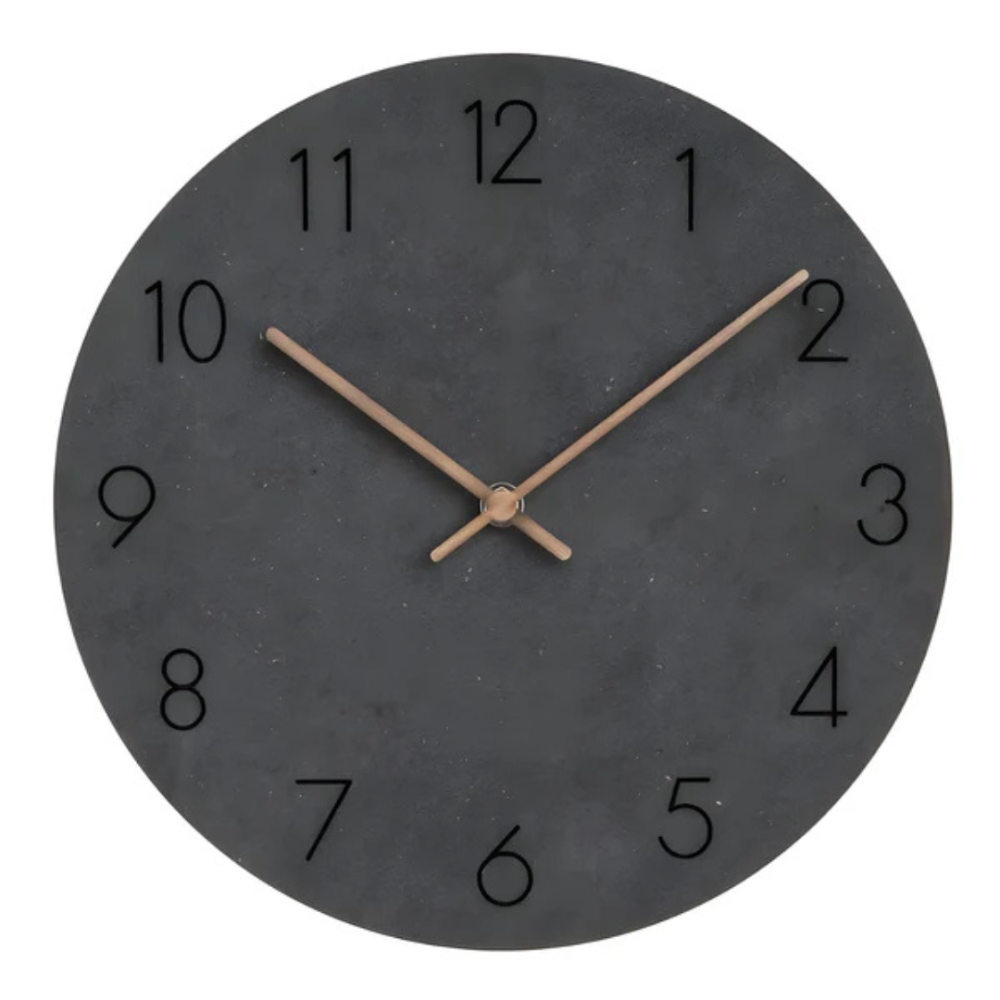 Lisslune | Modern Silent Wooden Wall Clock – Minimalist Design