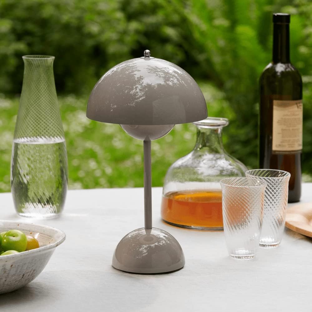 Lisslune | SolarFlare LED Table Lamp – Dimmable Mood Light for Living Room & Bedroom | Modern and Energy Saving