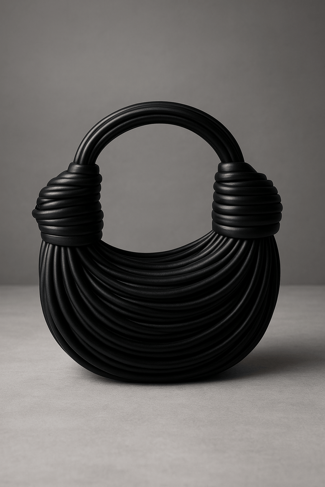 Lisslune | Women’s Woven Twisted Synthetic Leather Handbag