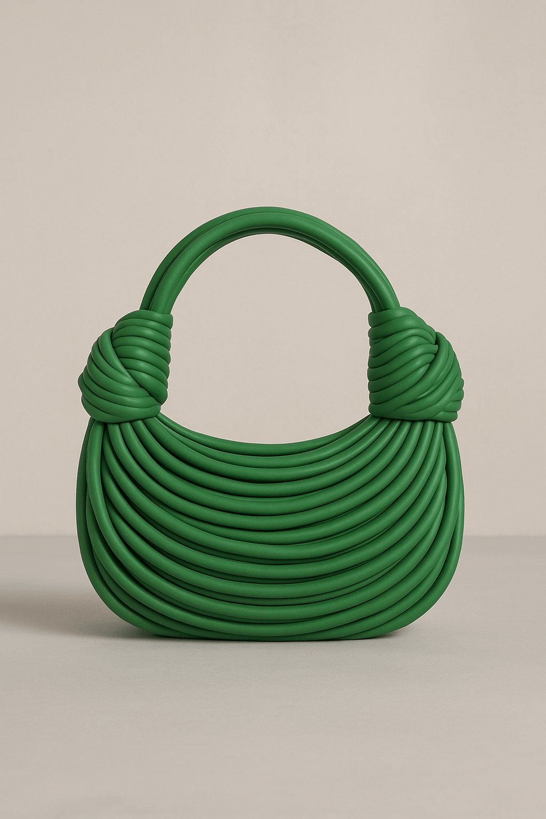 Lisslune | Women’s Woven Twisted Synthetic Leather Handbag