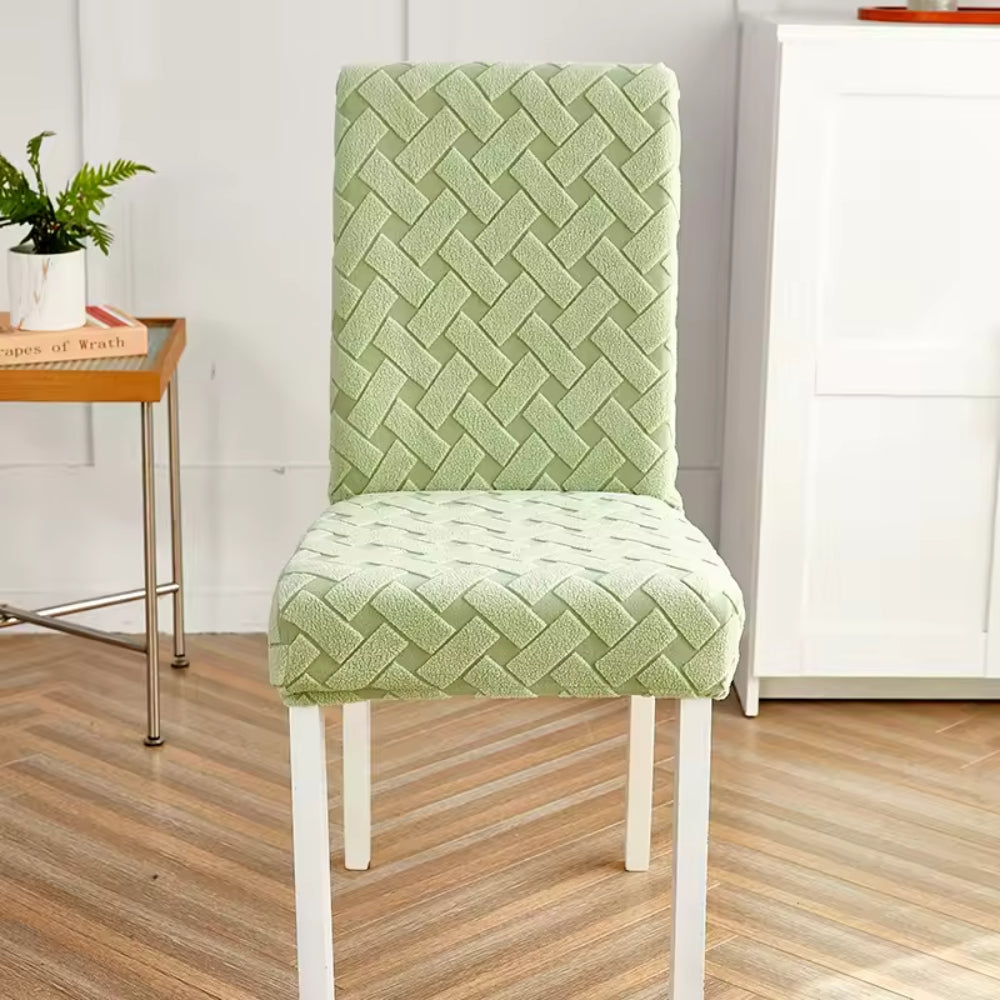 Lisslune | Woven Guard Jacquard Chair Cover
