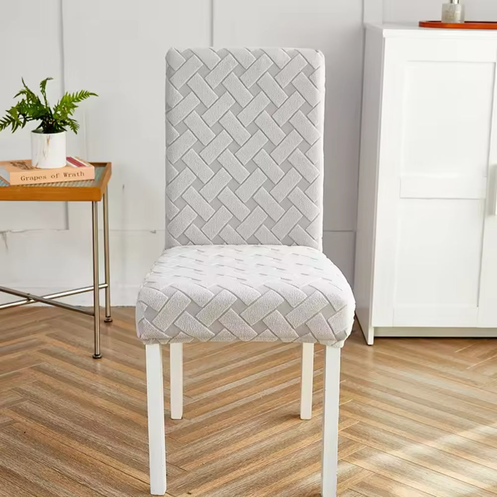 Lisslune | Woven Guard Jacquard Chair Cover