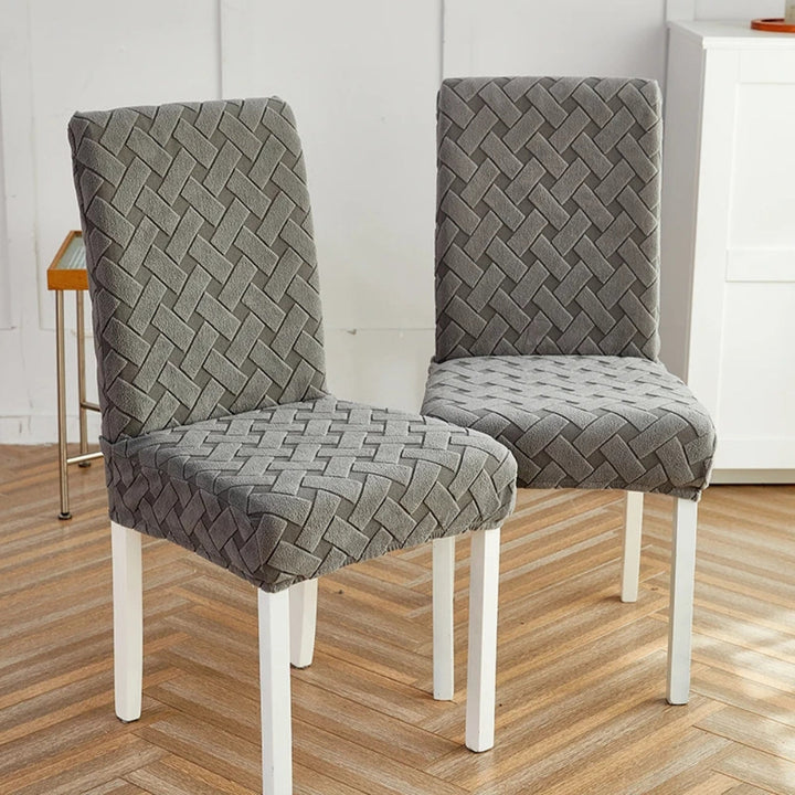 Lisslune | Woven Guard Jacquard Chair Cover