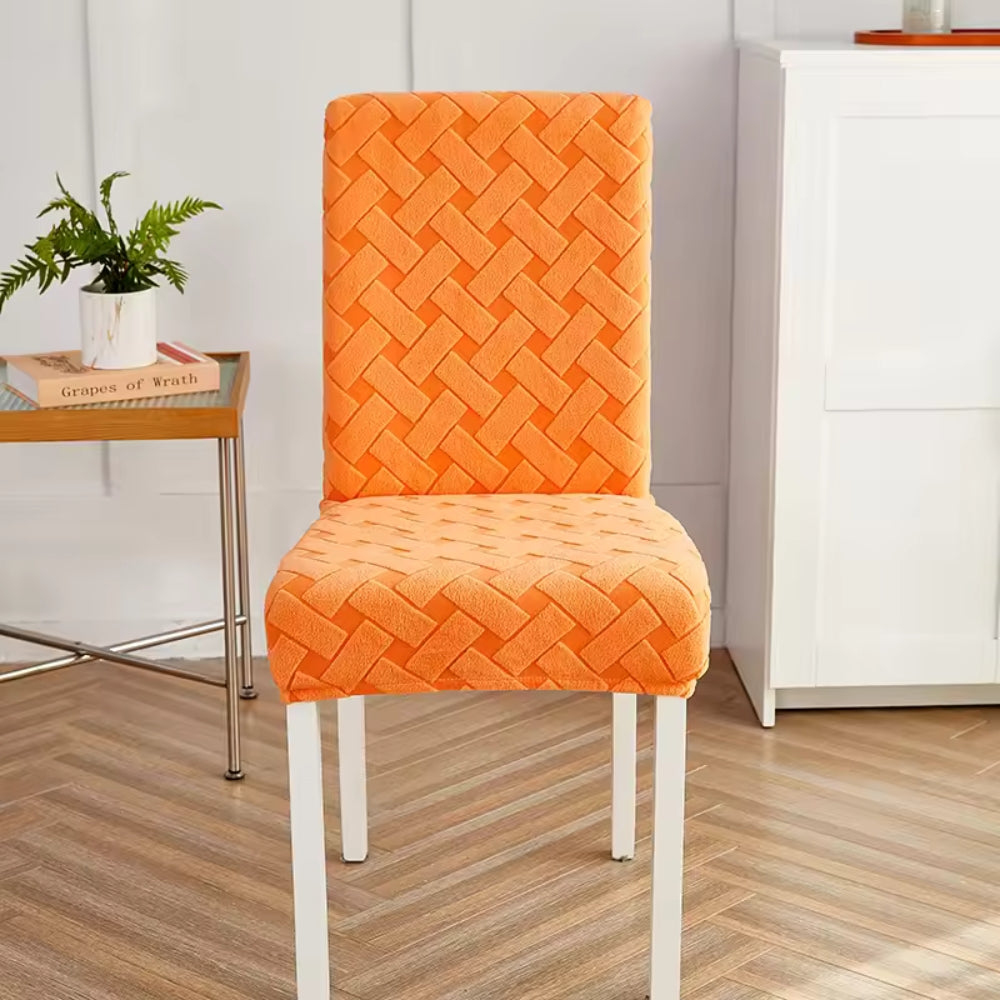 Lisslune | Woven Guard Jacquard Chair Cover