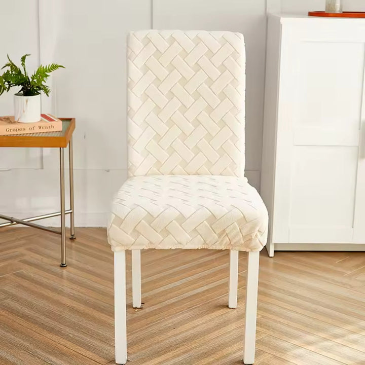 Lisslune | Woven Guard Jacquard Chair Cover