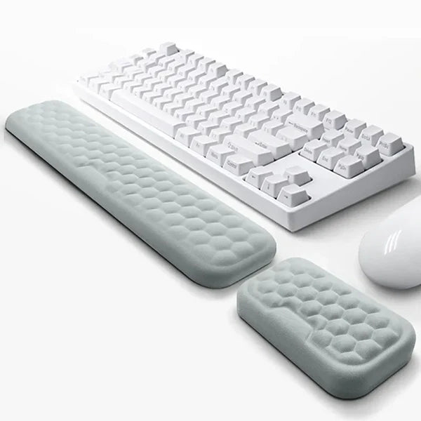 Lisslune | Keyboard and Mouse Wrist Support Pad | Ergonomic Wrist Protector