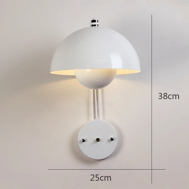 Lisslune | Frendorf - Charming Mushroom Wall Lamp for a Cozy, Stylish Shine