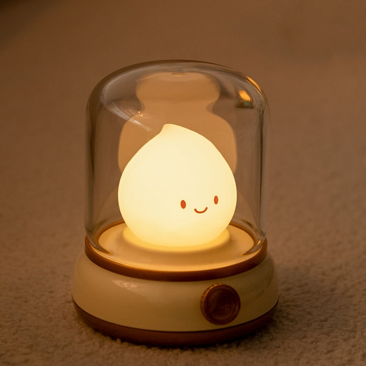 Lisslune | FlameFlicker - Mini rechargeable table lamp with glow effect