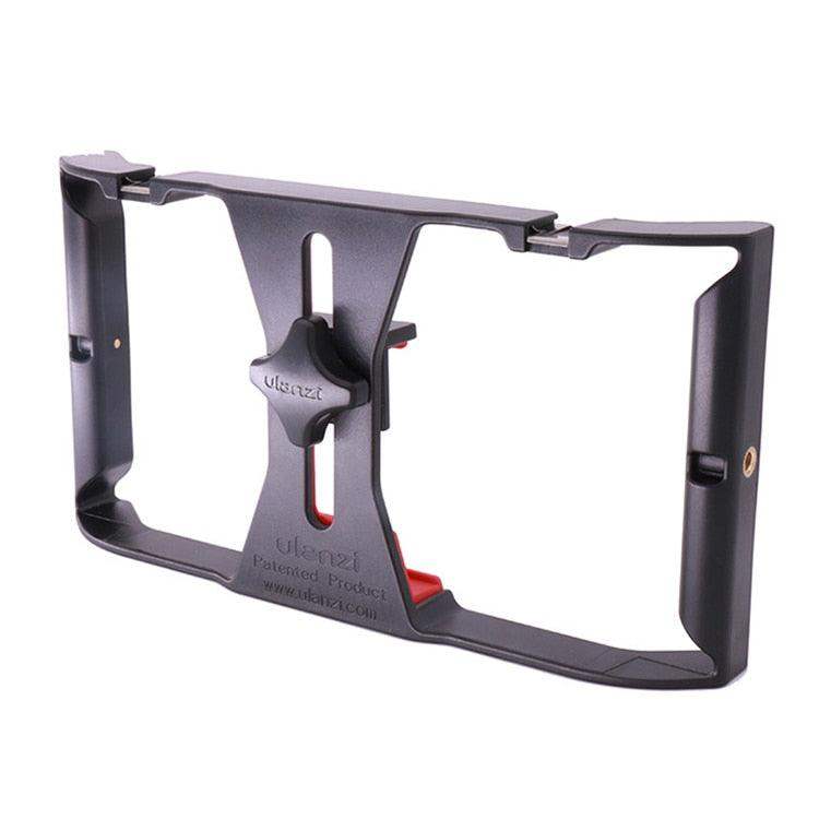 Lisslune | VideoGrip Smartphone Stabilizer – Professional Filmcage with Cold Shoe Mounts