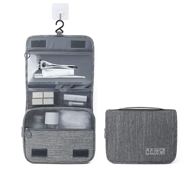Lisslune | CompactCare Toiletry Bag – Foldable, Water-Repellent and Practical for Travel