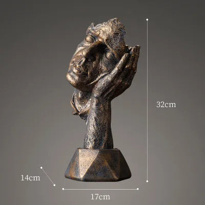 Lisslune | HandArt | Elegance Sculpture Miniature Figure | Artistic Home Decor