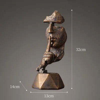 Lisslune | HandArt | Elegance Sculpture Miniature Figure | Artistic Home Decor