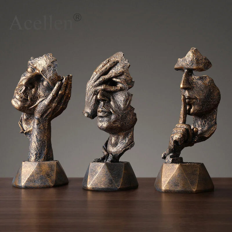 Lisslune | HandArt | Elegance Sculpture Miniature Figure | Artistic Home Decor
