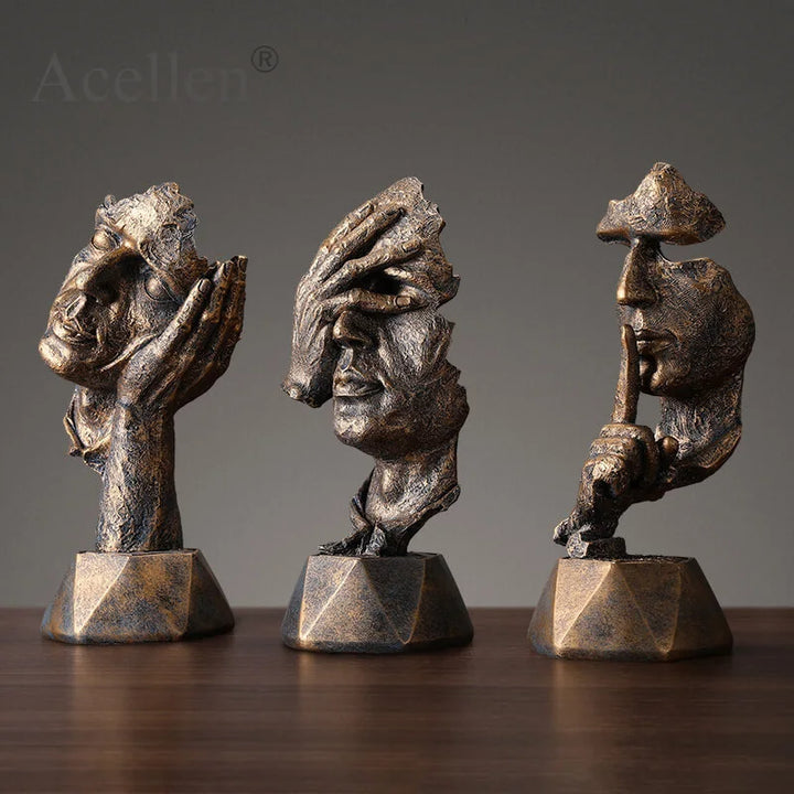 Lisslune | HandArt | Elegance Sculpture Miniature Figure | Artistic Home Decor