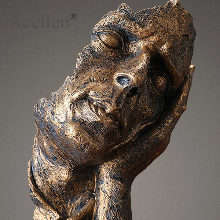 Lisslune | HandArt | Elegance Sculpture Miniature Figure | Artistic Home Decor