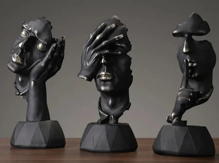 Lisslune | HandArt | Elegance Sculpture Miniature Figure | Artistic Home Decor
