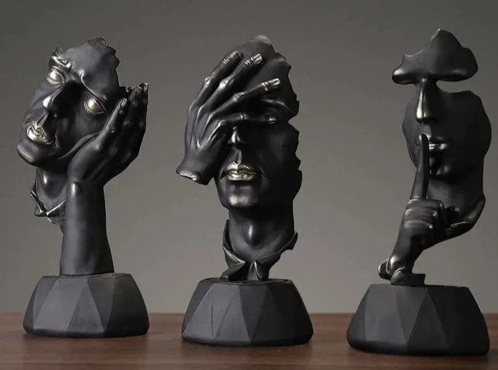 Lisslune | HandArt | Elegance Sculpture Miniature Figure | Artistic Home Decor
