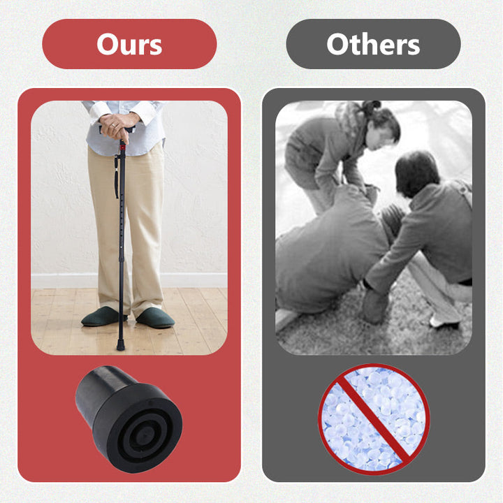 Lisslune | Intelligent Walking Stick for Elderly People with LED Light