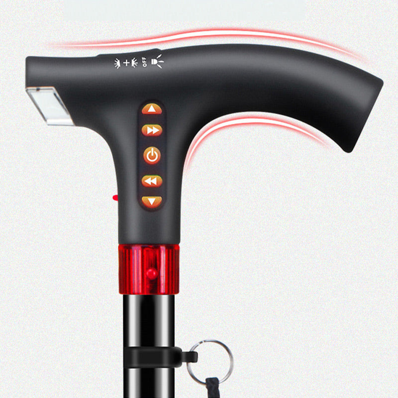 Lisslune | Intelligent Walking Stick for Elderly People with LED Light