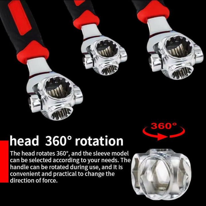 Lisslune | 52 in 1 Universal socket wrench