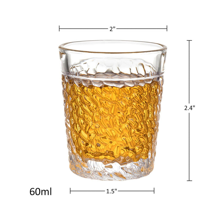 Lisslune | Engraved Tequila Shot Glasses Set