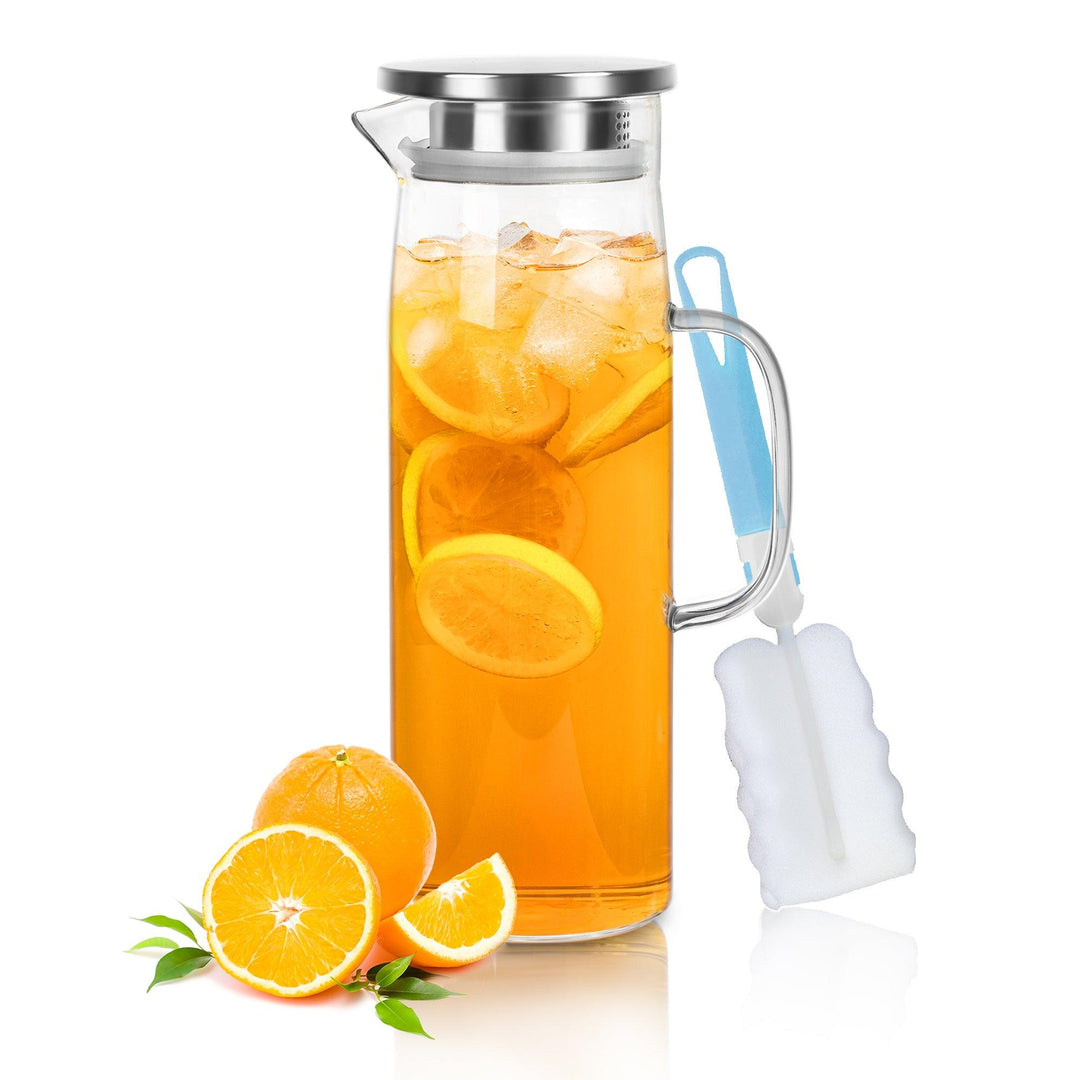 Lisslune | Cylindrical heat-resistant glass jug