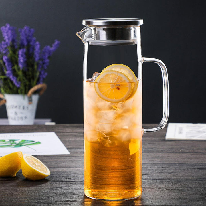 Lisslune | Cylindrical heat-resistant glass jug