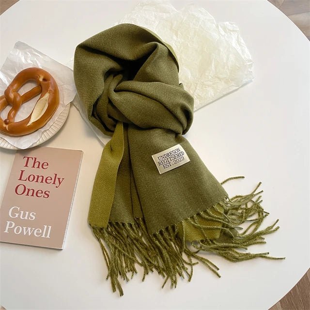 Lisslune | Meriva Soft Warm Wool Scarf for Men and Women