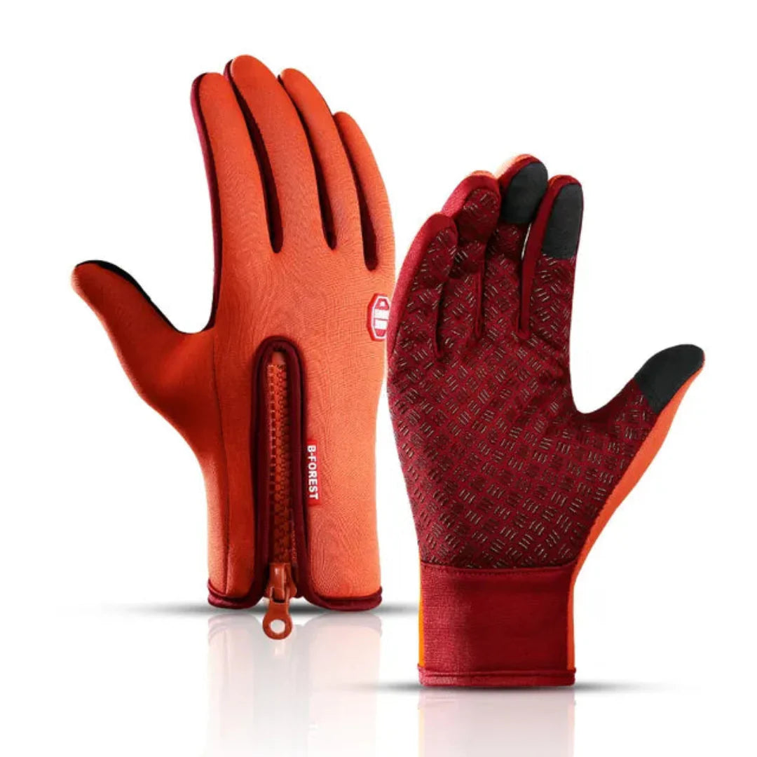 Lisslune | Warm Waterproof Gloves: Thermal Gloves with Touch Screen | Biking, Golf, Raynaud's, and Winter Sports