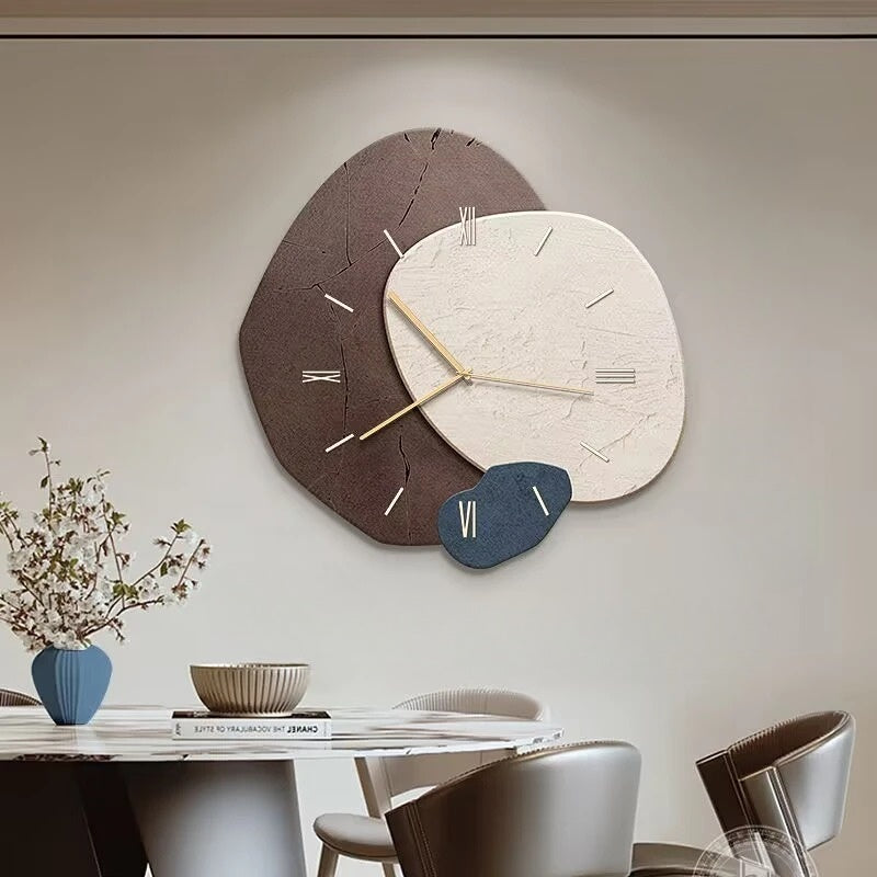 Lisslune | Modern Wall Clocks for Living Room – Elegant and Aesthetic Clock with Silent Function