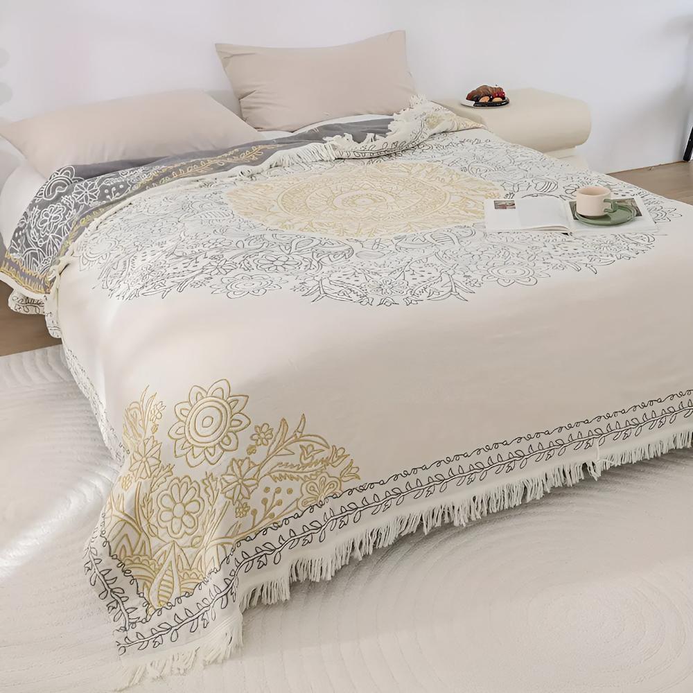 Lisslune | Scandi Chic Cotton Blanket