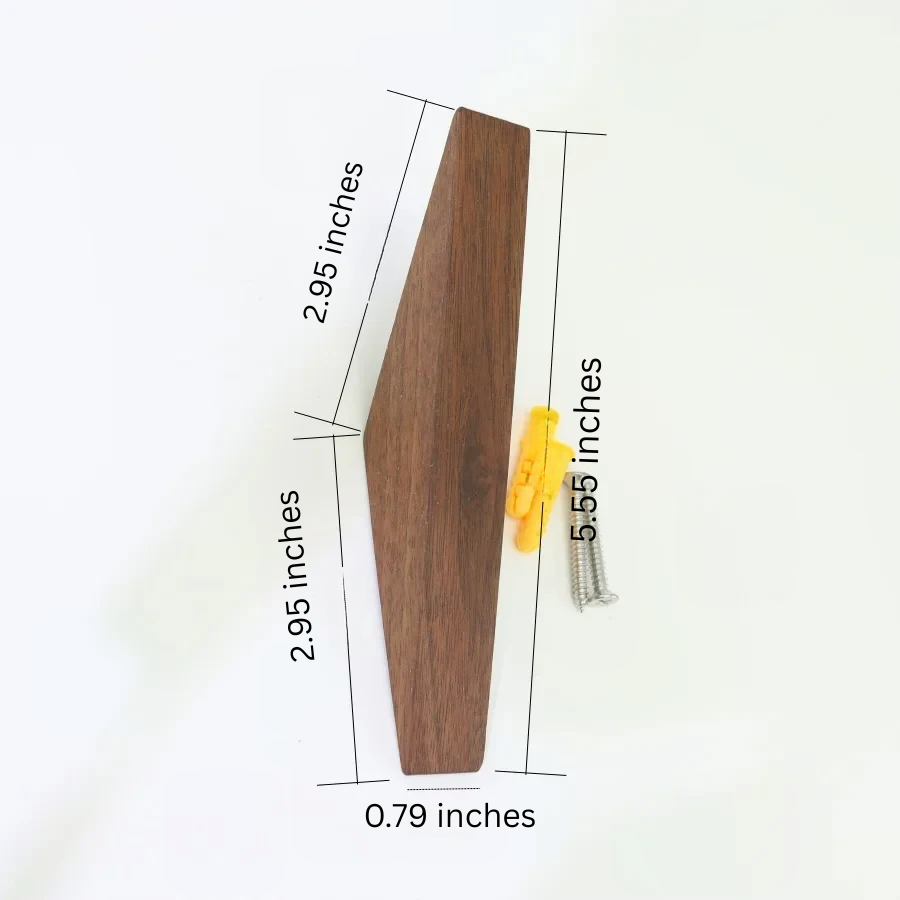 Lisslune | Wooden Coat Hook and Decorative Coat Holder
