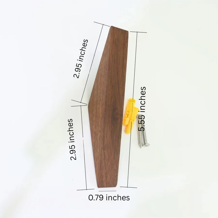 Lisslune | Wooden Coat Hook and Decorative Coat Holder