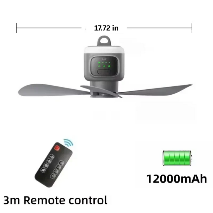 Lisslune | Portable Wireless Celling Fan