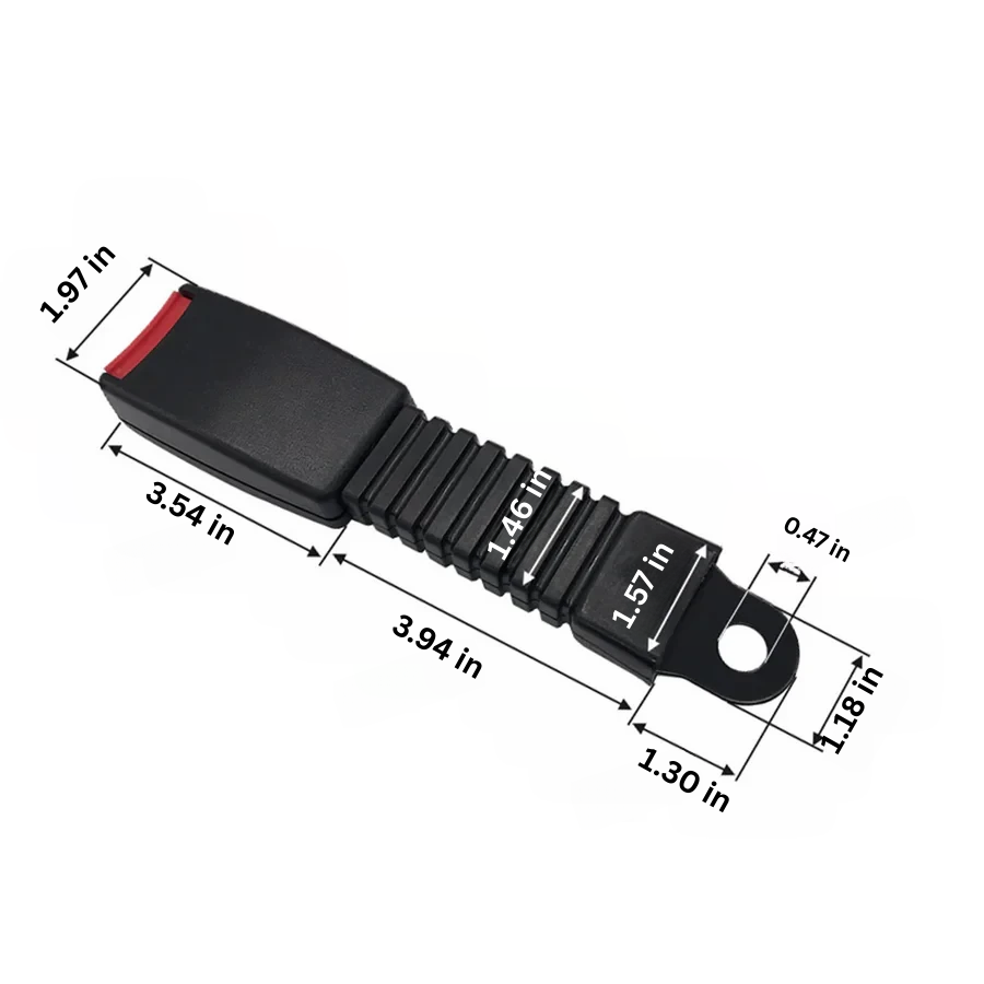Lisslune | Adjustable Seat Belt Extender for Car Safety Comfort