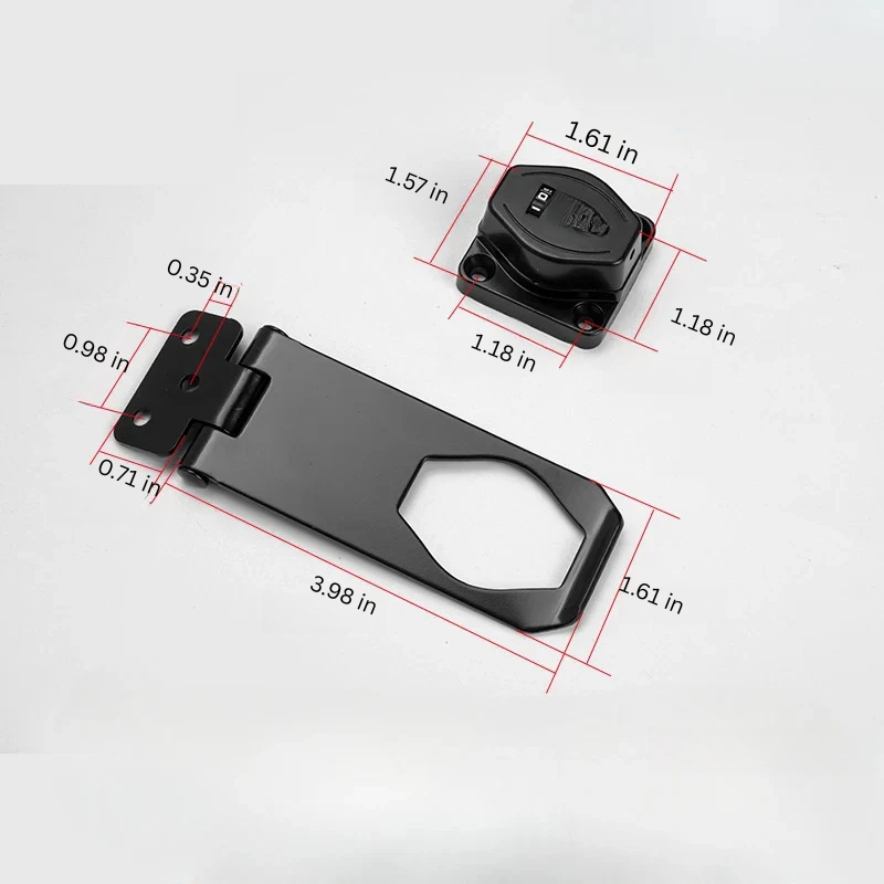 Lisslune | Secure Cabinet Lock with 3 Digit Combination Lock