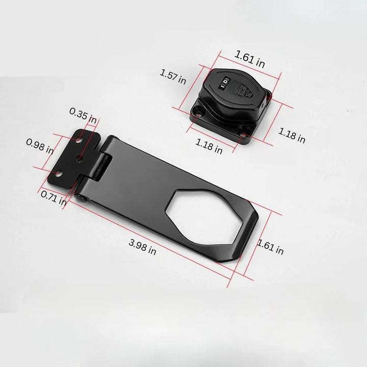 Lisslune | Secure Cabinet Lock with 3 Digit Combination Lock