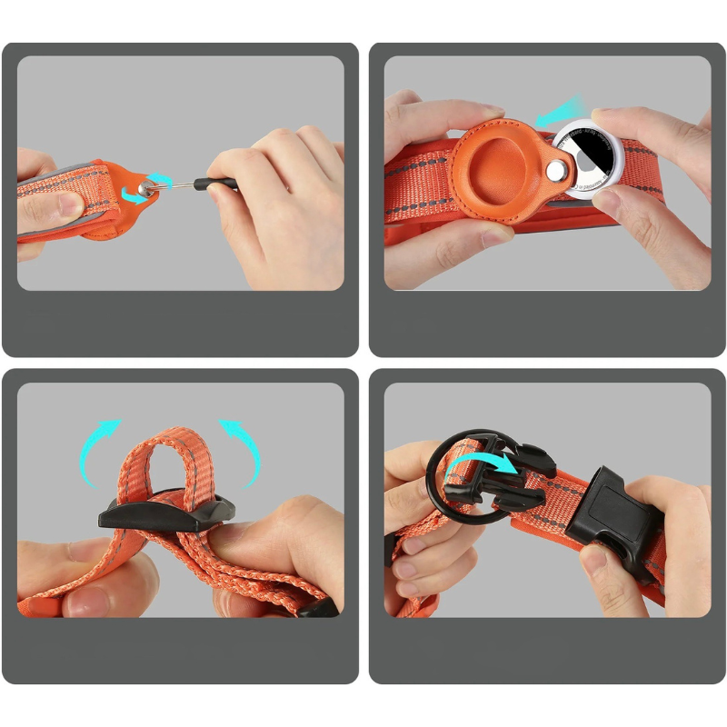 Lisslune | LEAZO - AirTag Dog Collar