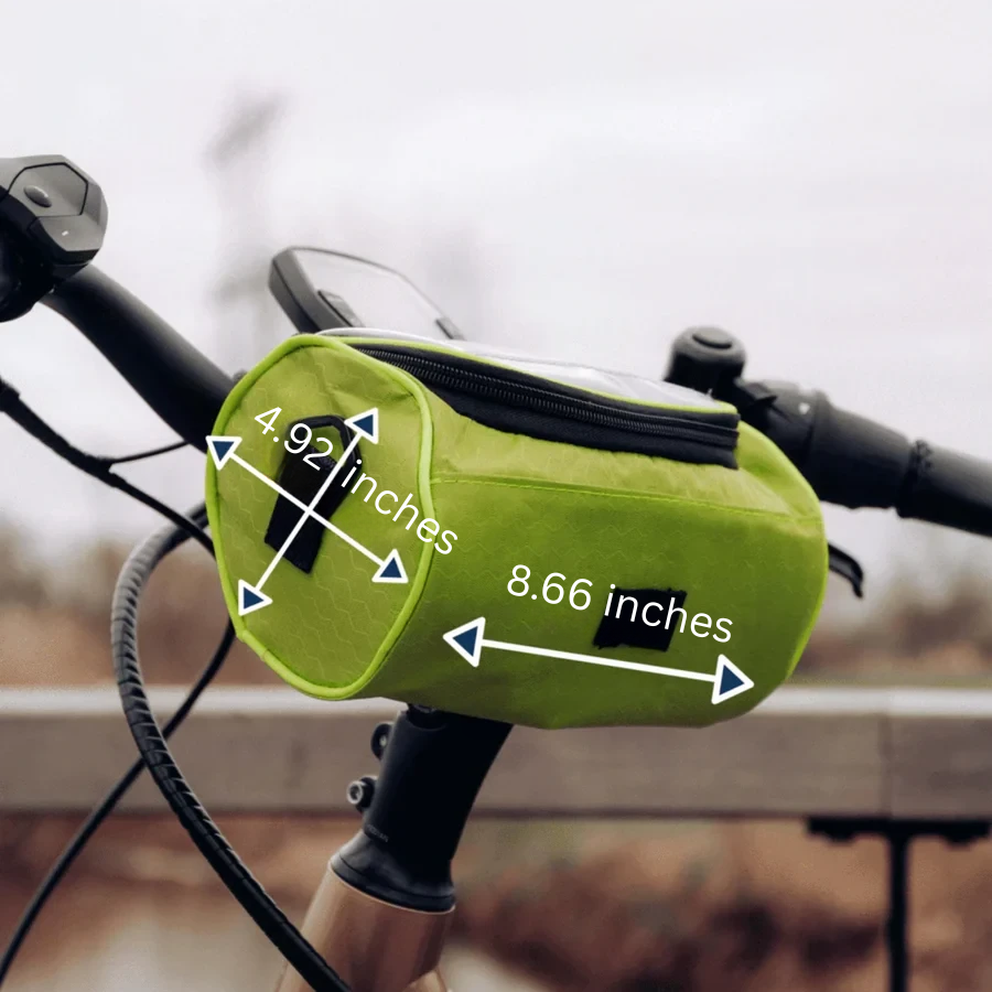 Lisslune | Bicycle Bag with Touchscreen