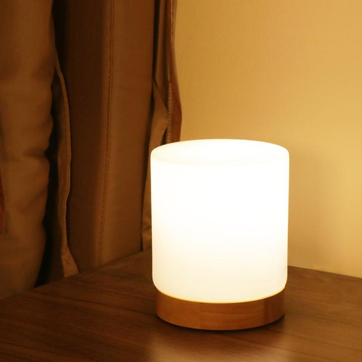 Skorter | RadiantGlow - Mini Glass Table Lamps with Touch Activation