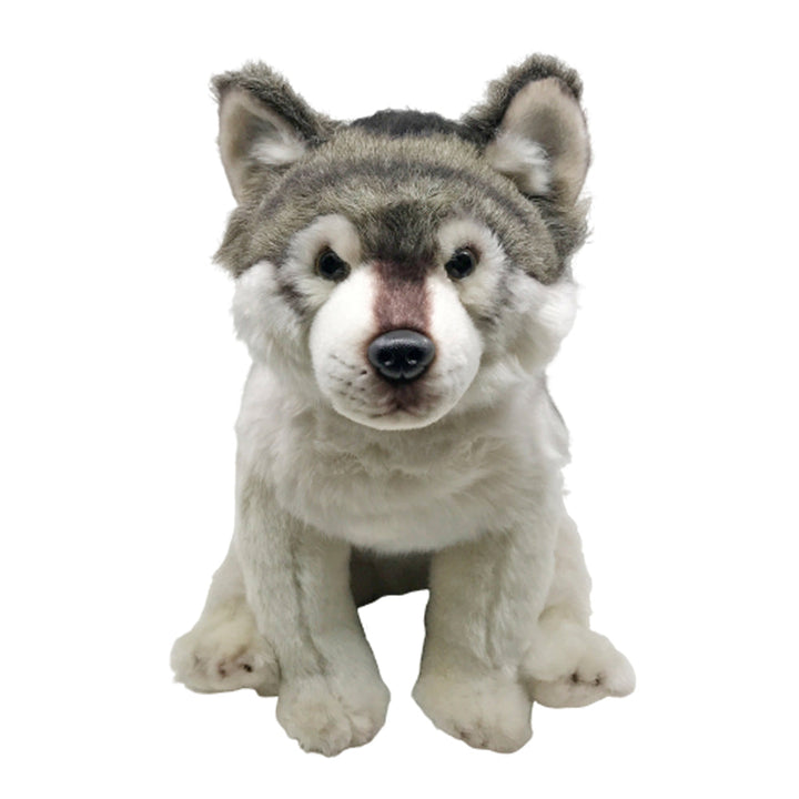 Lisslune | Gray Wolf Plush Toy