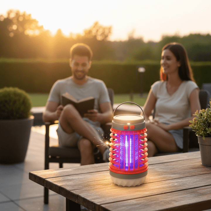 Lisslune | 2-in-1 Solar Insect Trap and Camping Lantern