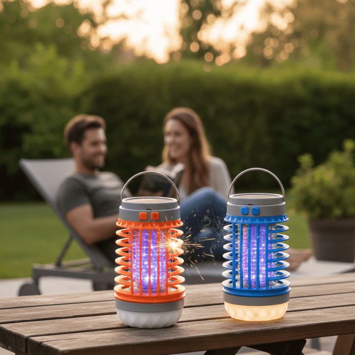 Lisslune | 2-in-1 Solar Insect Trap and Camping Lantern