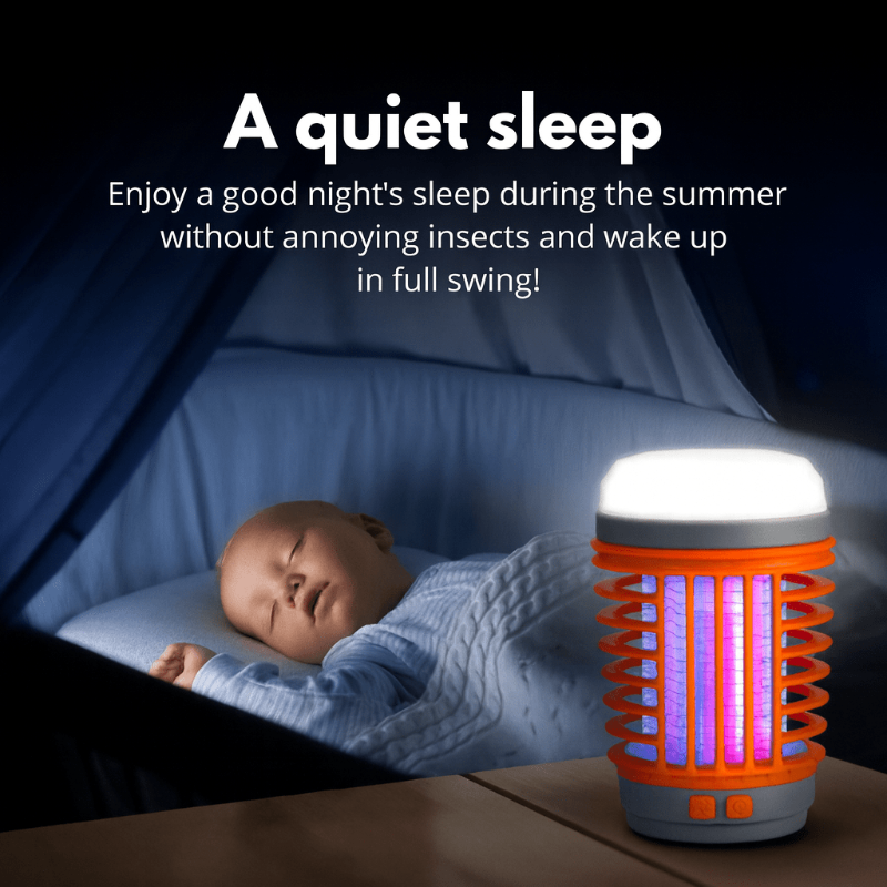 Lisslune | 2-in-1 Solar Insect Trap and Camping Lantern