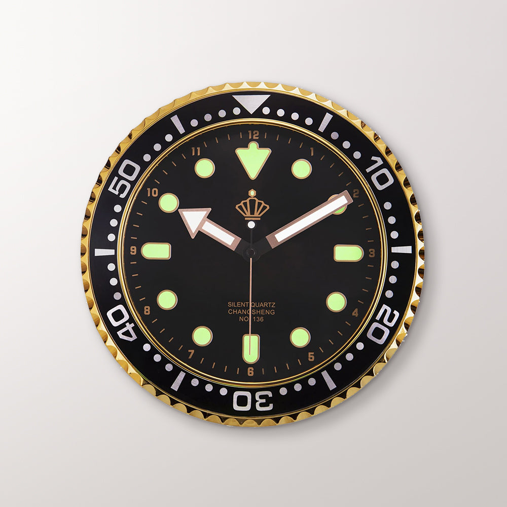 Lisslune | Silent Glowing Wall Clock