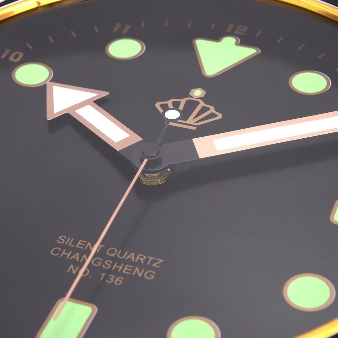 Lisslune | Silent Glowing Wall Clock