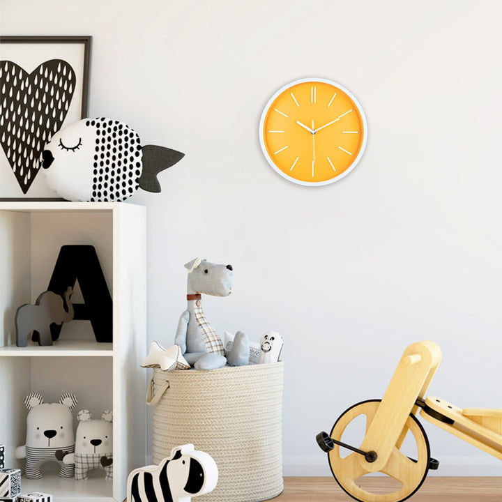 Lisslune | Minimalistic 3D Tick Marks Wall Clock