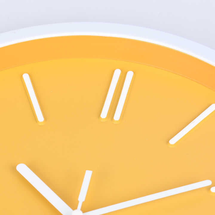 Lisslune | Minimalistic 3D Tick Marks Wall Clock