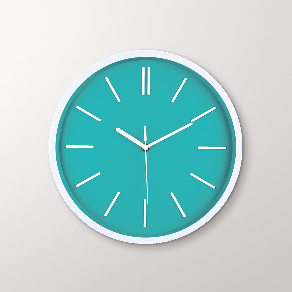 Lisslune | Minimalistic 3D Tick Marks Wall Clock