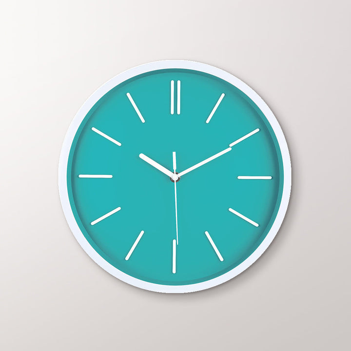Lisslune | Minimalistic 3D Tick Marks Wall Clock